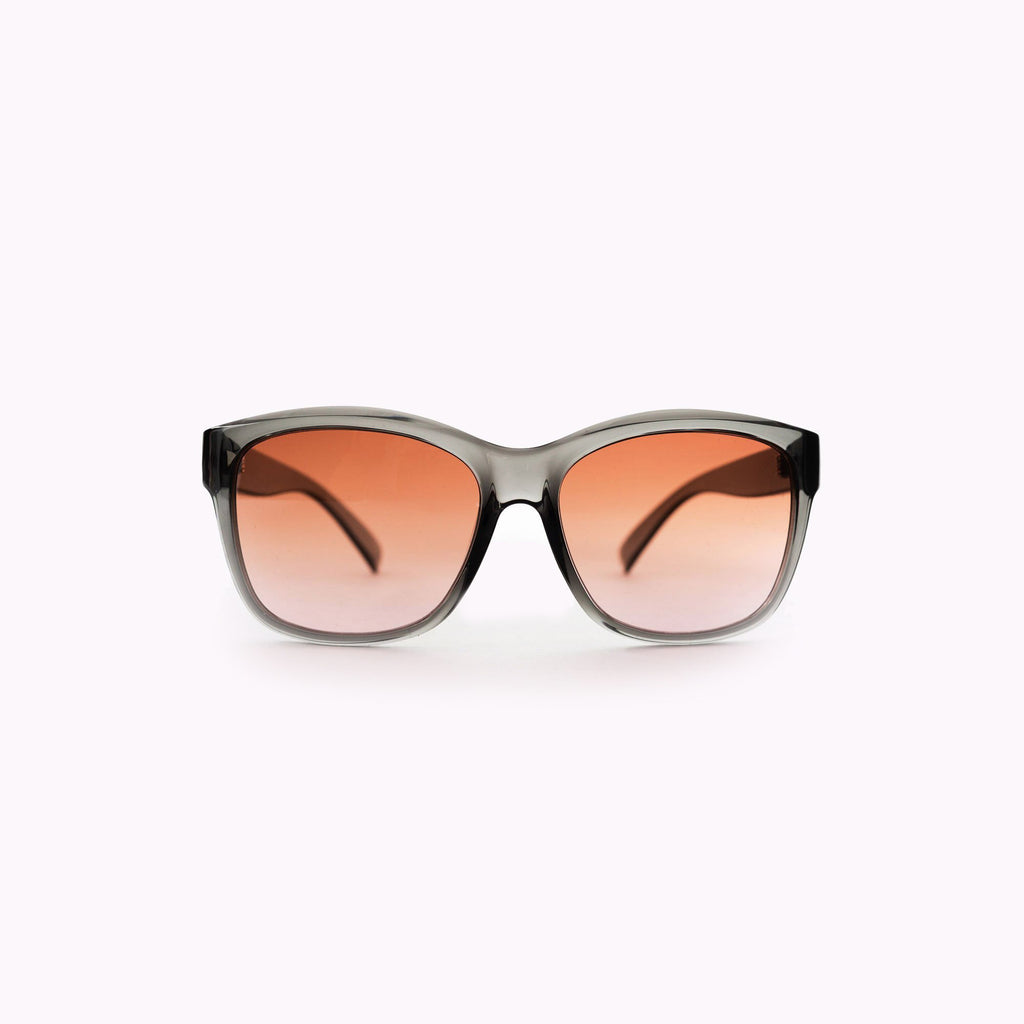 Beautiful womens sunglasses with a sporty but elegant frame